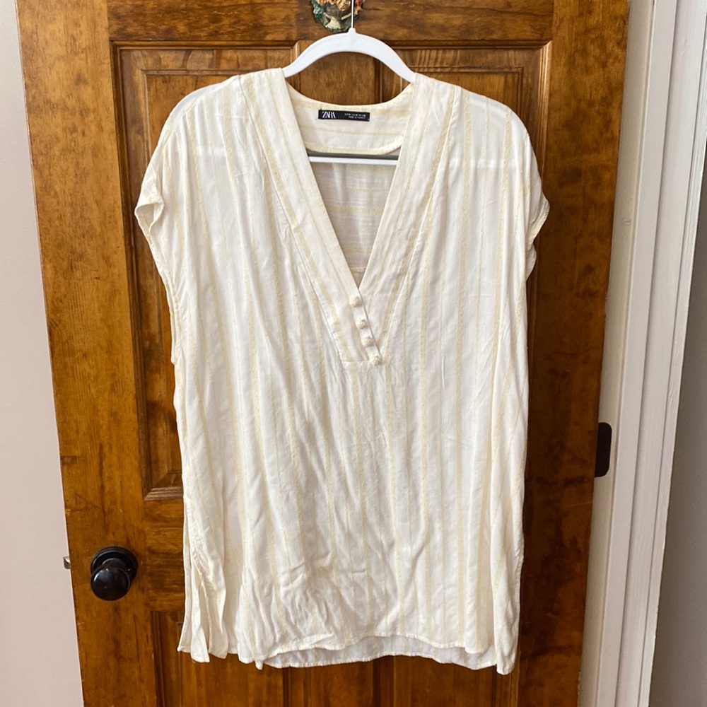 Zara Striped Tunic